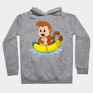 Monkey Banana Boat Hoodie